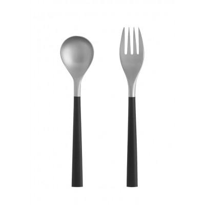 ふるさと納税 燕市 柳宗理デザイン 黒柄カトラリー #2250 デザート  