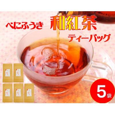 ふるさと納税 藤枝市 べにふうき 和紅茶ティーバッグ(2.5g10包) 5袋セット