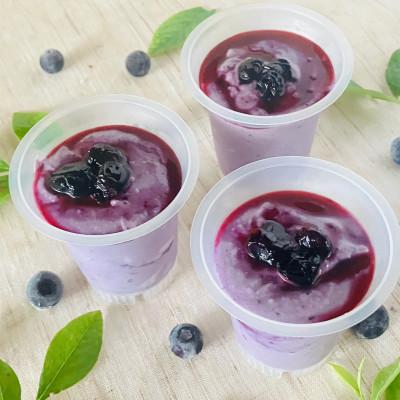 ふるさと納税 綾町 生チーズムース≪綾ブルーベリー≫