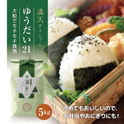 ふるさと納税 天栄村 「満天」ゆうだい21(精米) 5kg