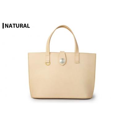 ふるさと納税 大和町 サムライクラフト レザートートバッグ(Lサイズ)&lt;ナチュラル&gt;