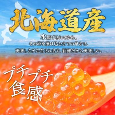 ふるさと納税 弟子屈町 いくら醤油漬け 220g(3〜4人前) 化粧箱付 北海道弟子屈町 3364の画像