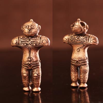 ふるさと納税 山梨県 【縄文アクセサリーDo_goods】国宝土偶「中空土偶