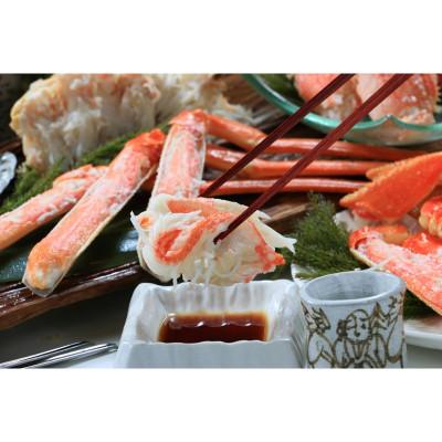 ふるさと納税 京丹後市 【大好評!カニ酢付き】訳あり!釜茹で!本ずわいがに姿 2匹(500g前後&times;2匹)