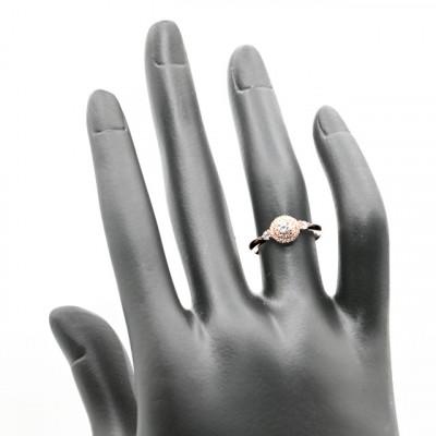 ふるさと納税 笛吹市 K18PG ダイヤモンドリング　0.26CT　R3975DI-R #14