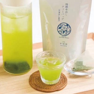 ふるさと納税 新富町 宮崎日本茶専門店 特撰水出しティーバッグ(5g×20p) 10本セットの画像