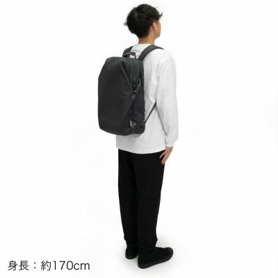ふるさと納税 赤平市 yezoLABO Momonga ユーティリティバックパック ブラック Lの画像