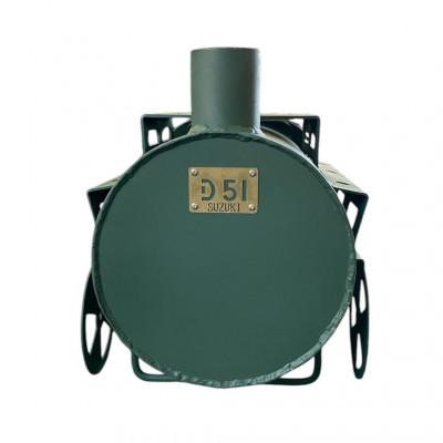 ふるさと納税 みよし市 『焼却炉の鈴木工業』　薪ストーブ　D-51ロクマル　色:カーキ_1