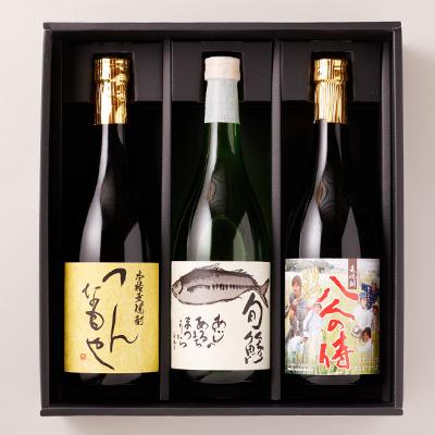 ふるさと納税 松浦市 つんなもや(麦焼酎)&八人の侍(麦焼酎)&旬鯵(清酒