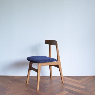 ふるさと納税 小野市 ワークチェア 紺チェック