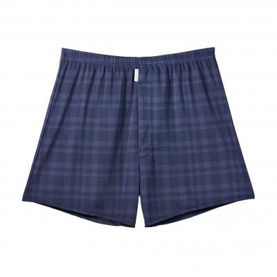 ふるさと納税 豊岡市 ショートトランクス(パープルチェック・XL1枚) ZIVANE メンズ下着