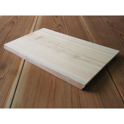 ふるさと納税 青梅市 一枚板の桧のまな板 約幅360mm×奥行き200mm×厚み21mm[2026年10月〜発送]