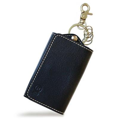 ふるさと納税 福岡市 フィットインキーケース[ブラック][福岡市内製造] YK003VC04