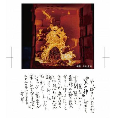 ふるさと納税 松田町 【龍の背窯】山本安朗作 南蛮焼〆木の葉皿(22cm×13cm)2枚セットの画像