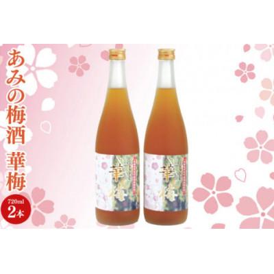 ふるさと納税 阿見町 あみの梅酒 華梅 2本セット(42-01)