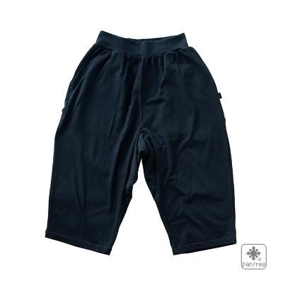 ふるさと納税 田原本町 とにかく楽なサルエルパンツ ショート ブラック FREE