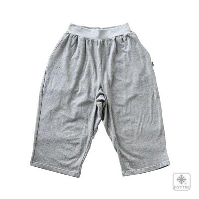 ふるさと納税 田原本町 とにかく楽なサルエルパンツ ショート 杢グレー FREE