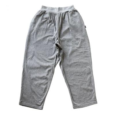 ふるさと納税 田原本町 とにかく楽なサルエルパンツ ロング 杢グレー FREE