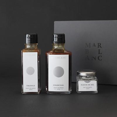 ふるさと納税 高槻市 [ミシュラン出身シェフ監修!調味料3点セット]肉屋が作った和牛をさらに美味しく食べるためのソース・塩