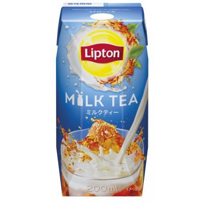 ふるさと納税 江南市 リプトン ミルクティー 200ml×24本 森永乳業 紅茶飲料 プリズマパック