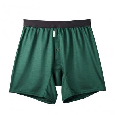 ふるさと納税 足利市 メンズ下着 ニットトランクス (L・グリーン) ZIVANE 締め付け感のない/ジバン