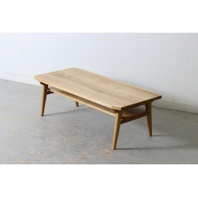 ふるさと納税 江別市 センターテーブル 道産ナラ 北海道 MOOTH リビング ローテーブル