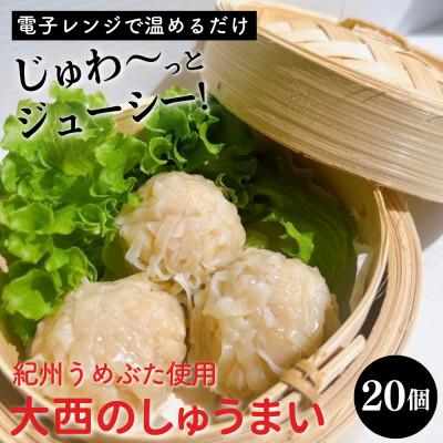 ふるさと納税 田辺市 大西のしゅうまい 20個入り[gyz006-1]