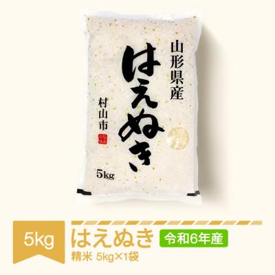 ふるさと納税 村山市 はえぬき精米5kg