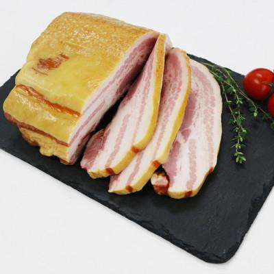 ふるさと納税 菊池市 ベーコンブロック 計約900g [福留ハム]