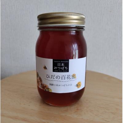 ふるさと納税 高山市 日本みつばちの百花蜜 《ひだの百花蜜》 600g 1本 PN004の画像