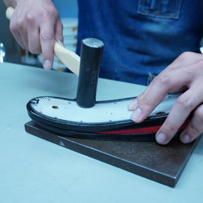 ふるさと納税 小川町 フォーマル用草履【ゴールド】Lサイズの画像