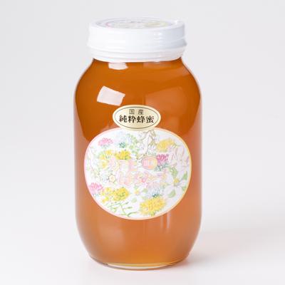 ふるさと納税 津山市 津山市産 百花蜂蜜 1200gの画像