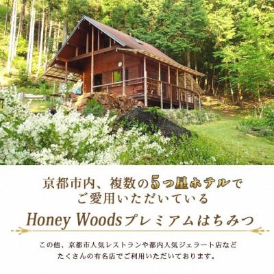 ふるさと納税 亀岡市 訳あり 京都・彼岸山 天然 はちみつ 百花蜜 500g×2本 ボトルタイプ≪Honey Woods≫の画像