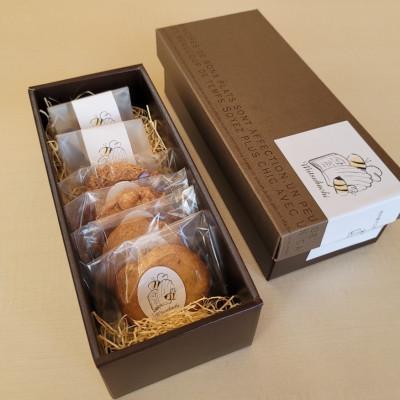 ふるさと納税 安中市 焼き菓子工房ミツバチマドレーヌクッキー詰め合わせ 6個入り