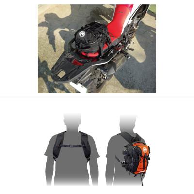 ふるさと納税 ひたちなか市 モトレック【SEATBAG-11L】レッド　MR-SB-11-RDの画像