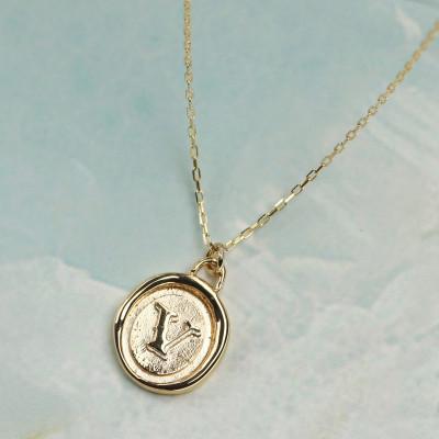 ふるさと納税 大津市 【18金イエローゴールド コインネックレス】V