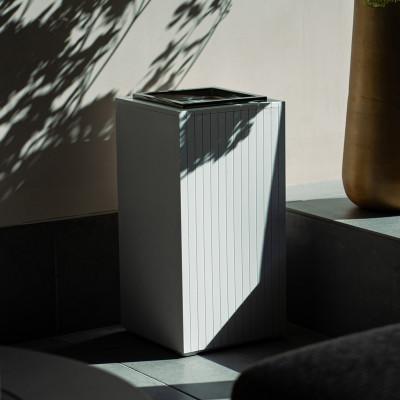 【新品未使用】自動ゴミ箱 ZitA SQUARE（ジータ スクエア）ホワイト ZitA SQUARE(ジータ スクエア) 自動開閉ゴミ箱 ホワイト zita-sq11