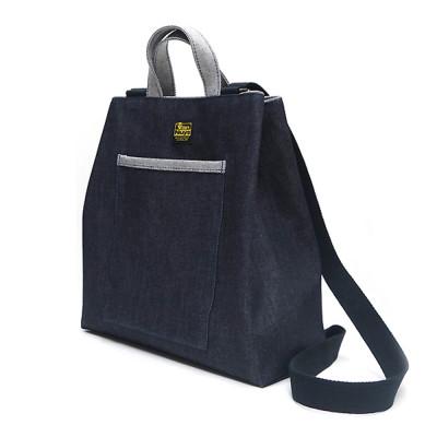 ふるさと納税 松茂町 VanNuys リュックトート(デニム)