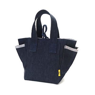 ふるさと納税 松茂町 VanNuys ミニガーデンマルチトート(デニム×ライトデニム)