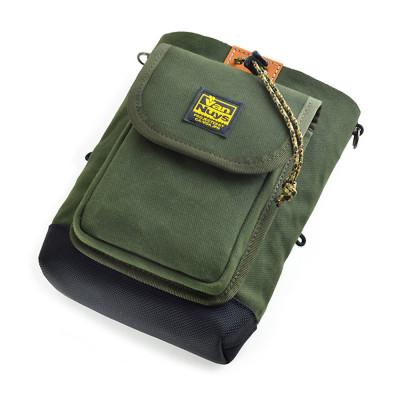 ふるさと納税 松茂町 VanNuys セミフラップフロントポケット付き ウエストオープンツールバッグ(グリーン)