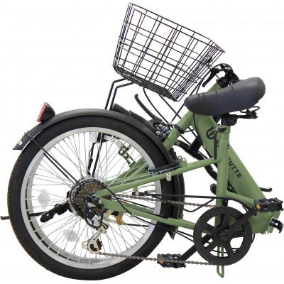 ふるさと納税 四日市市 オリタタミ自転車6段変速 LEDオートライト 20型
