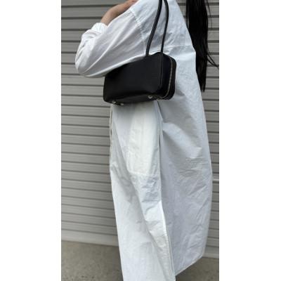 ふるさと納税 岡垣町 WZIP肩掛けボストンバッグ　黒の画像