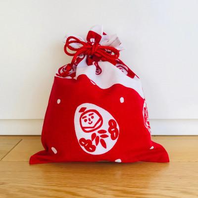 ふるさと納税 竹田市 姫だるまの巾着