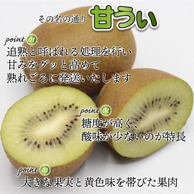 ふるさと納税 太宰府市 【2026年11月より順次発送】福岡県キウイフルーツ「博多甘うぃ」化粧箱 大玉9玉(太宰府市)_2