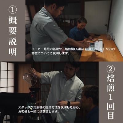 ふるさと納税 中野区 珈琲焙煎くぐり抜ける90分 日本の首都都中野区の古民家で珈琲の焙煎くぐり抜ける! (最高限度2名様まで)