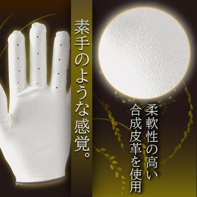 ふるさと納税 三木町 941S　ゴルフグローブ 黄金3枚セットS(21~22cm)_2