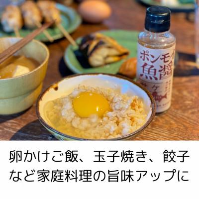 ふるさと納税 網走市 ポンモイ魚醤(ニシン) 100g×3本セットの画像