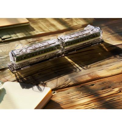 ふるさと納税 寝屋川市 [アクリルスタンドの新境地]京阪電車600形中型立体組立キット「3Dアクデン」