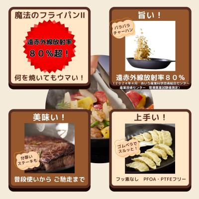 ふるさと納税 木曽岬町 【魔法のフライパンII 20cm】遠赤外線で