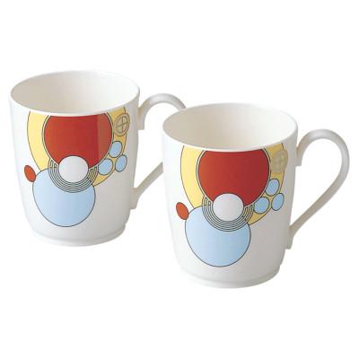 ふるさと納税 みよし市 ノリタケ[フランク・ロイド・ライト インペリアル]マグカップペア